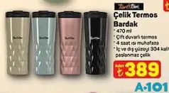 TANTİTONİ ÇELİK TERMOS BARDAK 470 ML fiyat ve kampanya bilgisi